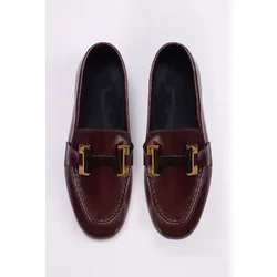 Trendyol Shoes Ženske mokasine Takss26La00009, Bordo