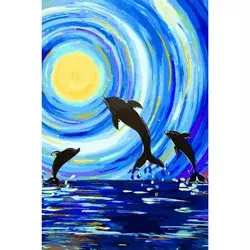 Pingo Ars Dijamantski mozaik Masta o moru, 20x30 cm