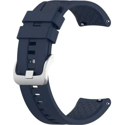 GS Univerzalni silikonski pašček 22 mm, temno moder