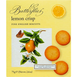 Artisan Biscuits Butterflies - fino pecivo - limona