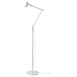 NYMANE Podna/čitaća lampa, bela