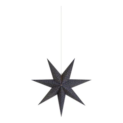 Markslöjd 705317 - Božićna dekoracija BAROQUE 1xE14/25W/230V O 75 cm plava