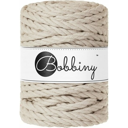 Bobbiny 3PLY Macrame Rope 9 mm Beige Vrvica