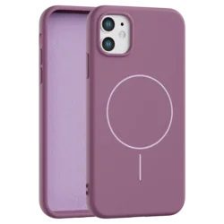 Velvet Touch MagSafe maska za iPhone 11 – ljubičasta