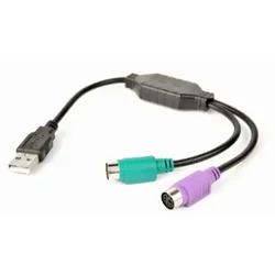 Gembird Adapter 2x PS2 na USB (miška + tipkovnica)