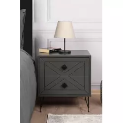 Hanah Home Komoda Luna, 50x55x40 cm, Antricit