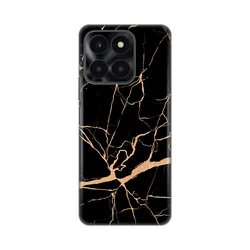 Maska za mobilni telefon Honor X6a ALL BLACK PRINT