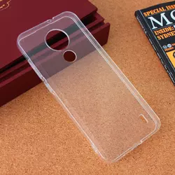 TERACELL Silikonska maska za Nokia C21 Ultra Thin providna