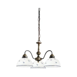 Kolarz 731.83.16 - Luster na lancu NONNA 3xE27/75W/230V plava