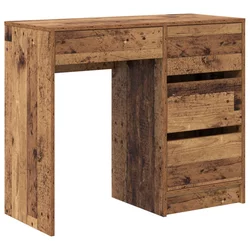 Stol s ladicama Staro drvo 90 x 37.5 x 75 cm Konstruirano drvo