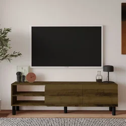 HANAH HOME TV polica River Antique Walnut