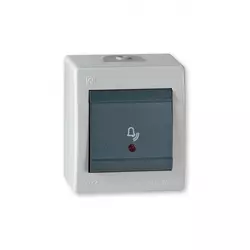 Aling-Conel taster sklopka za zvono sa indikacijom 10A 250V~ IP44, antracit