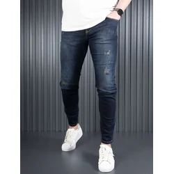Denistar Muške farmerke 100/2810, Slim fit, Tamnoplave