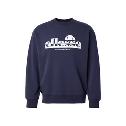 ELLESSE Majica Plerica mornarska/bela