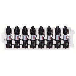 Bosch pakovanje Impact control nastavaka za odvrtače, 8-delno, 8xPZ2 ( 2608522325 )