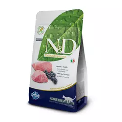 ND Suva hrana za mačke Grain free Jagnjetina i borovnica, 10kg