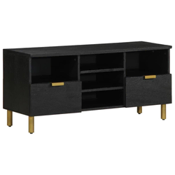 TV ormarić crni 100 x 33 x 46 cm od konstruiranog drva