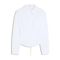 Bershka Bluza bela