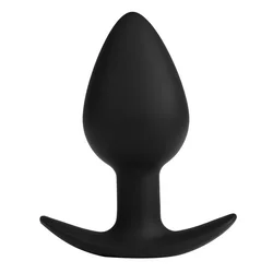 Rimba Electro Play E-Stim Anal Plug Bi-Polar Black