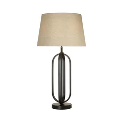 Searchlight EU91101NA - Stona lampa CHIC 1xE27/60W/230V krem