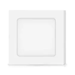 Aigostar - LED plafonsko svetlo za površinsku montažu LED/6W/230V 12,2x12,2 cm 4000K bela