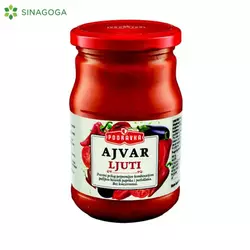 AJVAR LJUTI STAKLO 350G (12) PODRAVKA