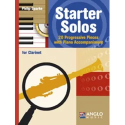 SPARKE:STARTER SOLOS FOR CLARINET + CD