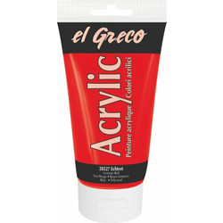 El Greco Akrilna barva 150 ml 28527 Genuine Red