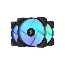 Ventilator Fractal Design Aspect 12 RGB Black Frame FD-F-AS1-1206 3-pack Black
