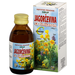 SINEFARM Sirup od jagorčevine sa timijanom C vitaminom 140 g