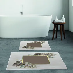Lessentiel Maison Set 2 prostirke za kupatilo Šareni