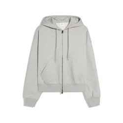 Bershka Jopa na zadrgo siva