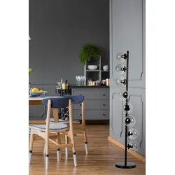 Opviq Podna lampa Simay, 155 cm, E27, Crna