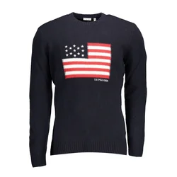 U.S. polo Assn. Muški džemper 62917-53280_Blu_179, Teget