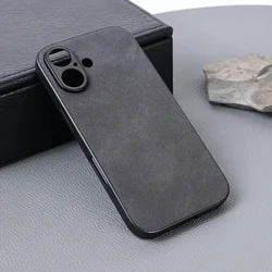 Maska za mobilni telefon iPhone 16 OLGE, Crna