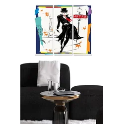 Set slika Wallity MDF5653843, 3 dijela