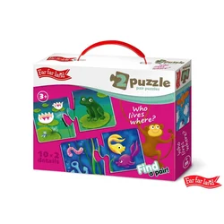 Daljna dežela Puzzle parjenje živalskih hiš