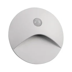 Kanlux 39123 - LED svetlo za stepenice sa senzorom EXIN 2,5W/230V 3000K IP65, belo, okruglo