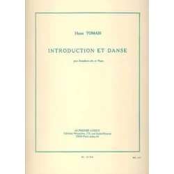 TOMASI:INTRODUCTION ET DANSE SAX