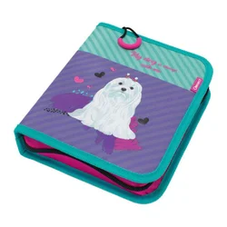 Connect Puna pernica za devojčice Puppy 1B, Ljubičasto - mint