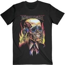 Megadeth Majica Flaming Vic Unisex Black S