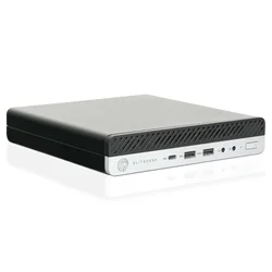 6AU18AV - HP EliteDesk 800 G5 Mini poslovni desktop računar: i5-9500 3,0 / 4,4 GHz, 6 jezgri, 8 GB DDR4, 512 GB NVMe, Windows 10