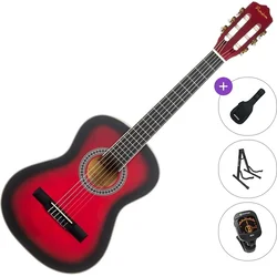 Pasadena PC-10-3/4 Standard SET Red Burst 3/4 klasična kitara za otroke
