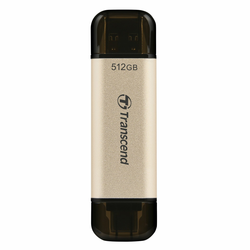 TRANSCEND Flash disk 512 GB JetFlash®930C, TLC, USB 3.2/USB tipa C (R:420/W:400 MB/s), črn