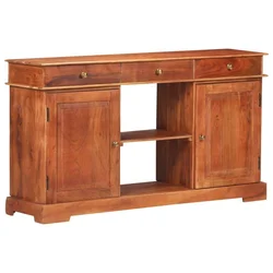 Komoda od masivnog bagremovog drva 135 x 35 x 75 cm