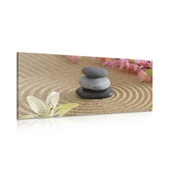 Slika Zen kamni v pesku - 120x60