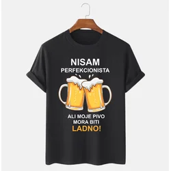 MAFIMI Majica Nisam Perfekcionista, Crna