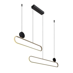 Rabalux Visilica Circado, LED 48W, Crna