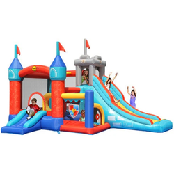 HAPPY HOP Zamak vitezova - 13 u 1 Igraonica 485x320x295cm ( 9021 )