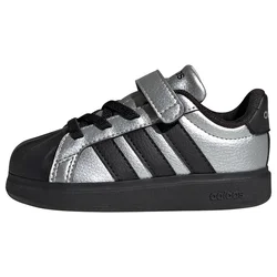 Adidas Patike za devojčice Streettalk El I, KJ9595, Crno-srebrne